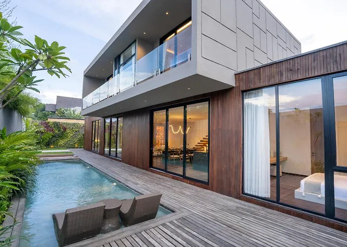 Trident-1 Villa Modern 4Br In Batu Bolong, Canggu